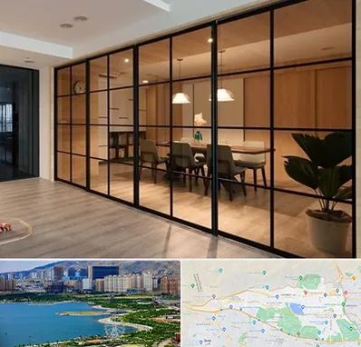 پارتیشن شیشه ای در منطقه 22 تهران 