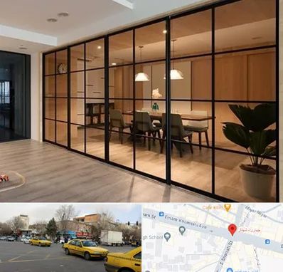 پارتیشن شیشه ای در شهناز تبریز