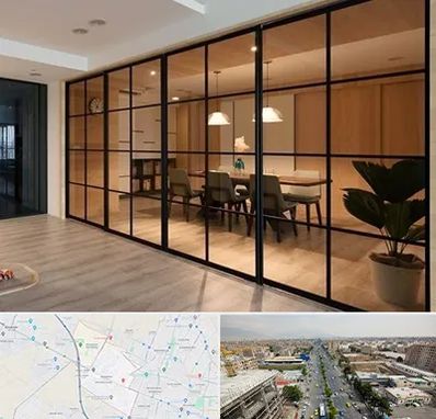 پارتیشن شیشه ای در حصارک کرج 