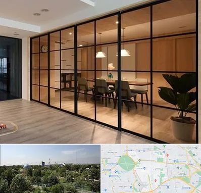 پارتیشن شیشه ای در منطقه 16 تهران 