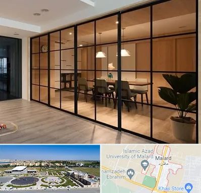 پارتیشن شیشه ای در ملارد