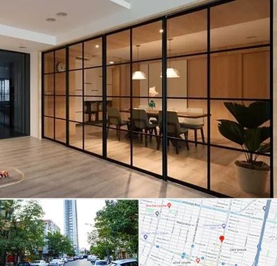 پارتیشن شیشه ای در امامت مشهد 