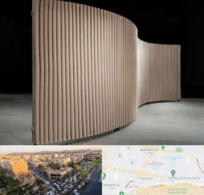 پارتیشن آکاردئونی در تهرانپارس 