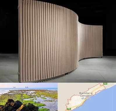 پارتیشن آکاردئونی در بندرلنگه