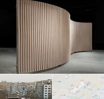 پارتیشن آکاردئونی در محمد شهر کرج 