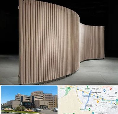 پارتیشن آکاردئونی در صیاد شیرازی مشهد 