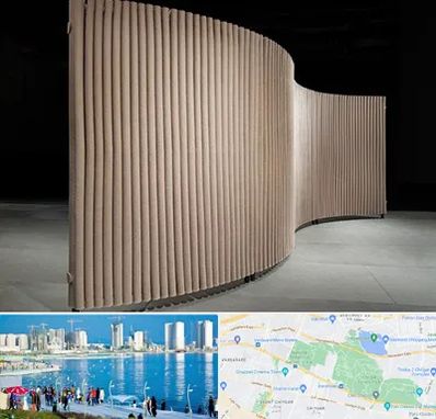 پارتیشن آکاردئونی در چیتگر 