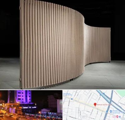 پارتیشن آکاردئونی در آبرسان تبریز