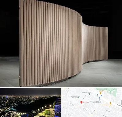 پارتیشن آکاردئونی در هفت تیر مشهد 