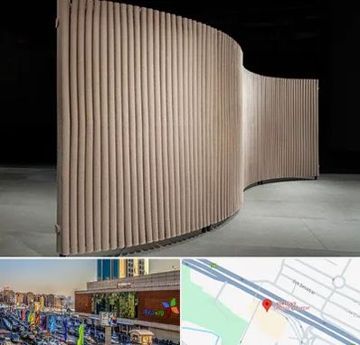 پارتیشن آکاردئونی در لاله پارک تبریز