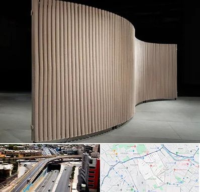 پارتیشن آکاردئونی در ستارخان شیراز 