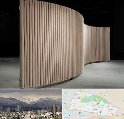 پارتیشن آکاردئونی در منطقه 4 تهران 