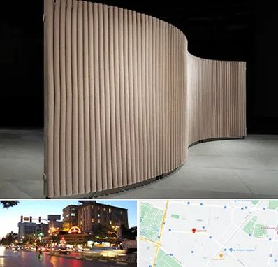 پارتیشن آکاردئونی در بلوار سجاد مشهد 