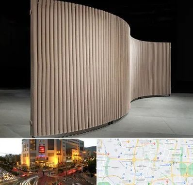 پارتیشن آکاردئونی در جنت آباد تهران 