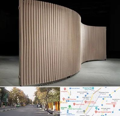 پارتیشن آکاردئونی در شریعتی 