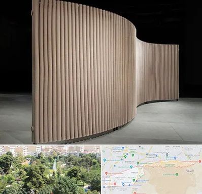 پارتیشن آکاردئونی در منطقه 13 تهران 