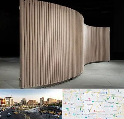 پارتیشن آکاردئونی در منطقه 7 تهران 