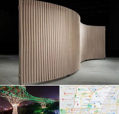 پارتیشن آکاردئونی در منطقه 3 تهران 