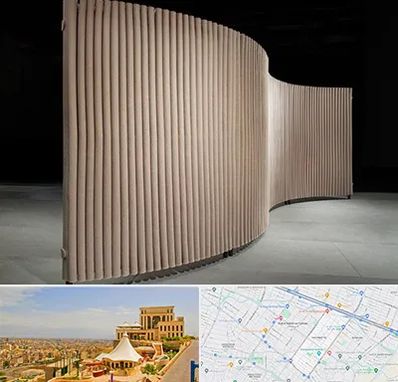 پارتیشن آکاردئونی در هاشمیه مشهد 