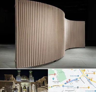 پارتیشن آکاردئونی در زرگری شیراز 