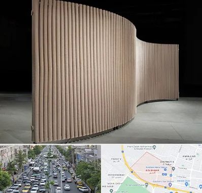 پارتیشن آکاردئونی در گلشهر کرج 