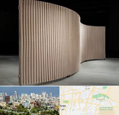 پارتیشن آکاردئونی در شرق تهران 