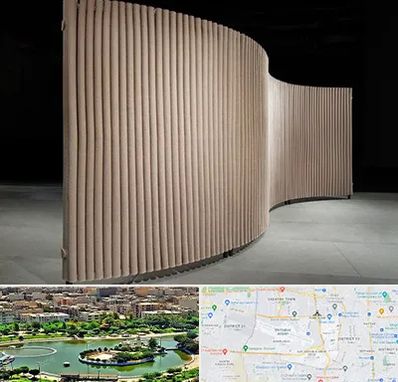 پارتیشن آکاردئونی در منطقه 9 تهران 