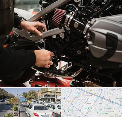 تعمیرگاه موتور سیکلت در مفتح مشهد 