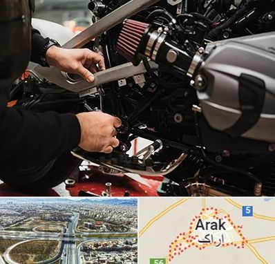 تعمیرگاه موتور سیکلت در اراک