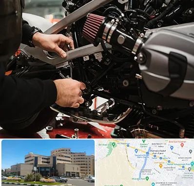 تعمیرگاه موتور سیکلت در صیاد شیرازی مشهد 