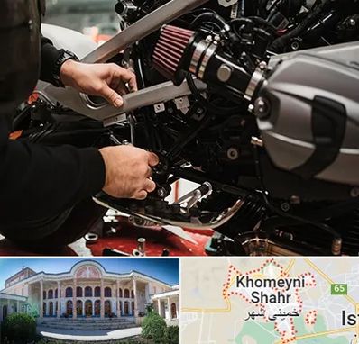 تعمیرگاه موتور سیکلت در خمینی شهر