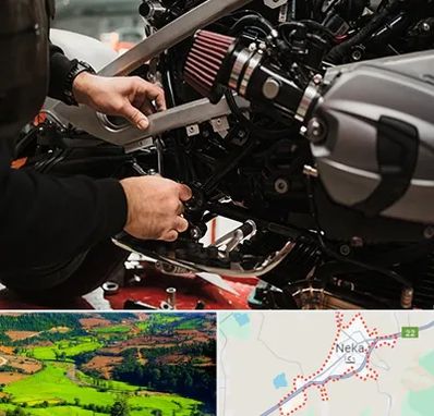تعمیرگاه موتور سیکلت در نکا