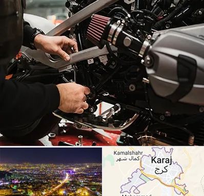 تعمیرگاه موتور سیکلت در کرج