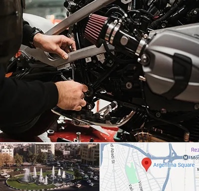 تعمیرگاه موتور سیکلت در آرژانتین