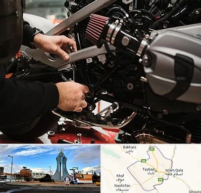 تعمیرگاه موتور سیکلت در تایباد