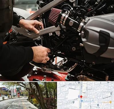 تعمیرگاه موتور سیکلت در خیابان توحید اصفهان 