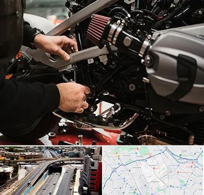 تعمیرگاه موتور سیکلت در ستارخان شیراز 