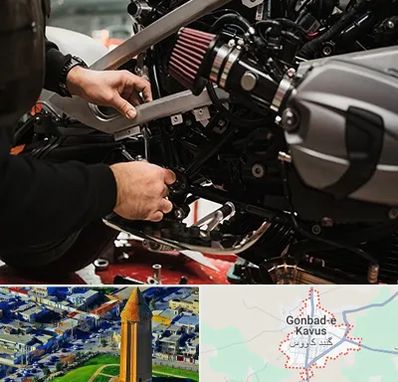 تعمیرگاه موتور سیکلت در گنبد کاووس