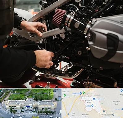 تعمیرگاه موتور سیکلت در نسیم شهر