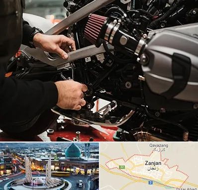 تعمیرگاه موتور سیکلت در زنجان