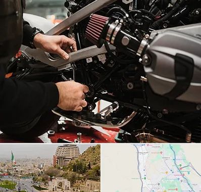 تعمیرگاه موتور سیکلت در فرهنگ شهر شیراز 