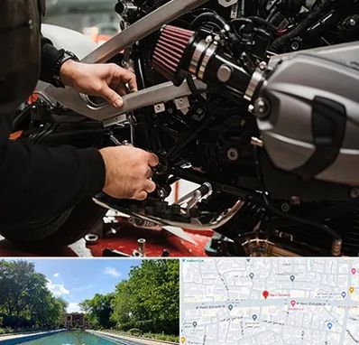 تعمیرگاه موتور سیکلت در هشت بهشت اصفهان 