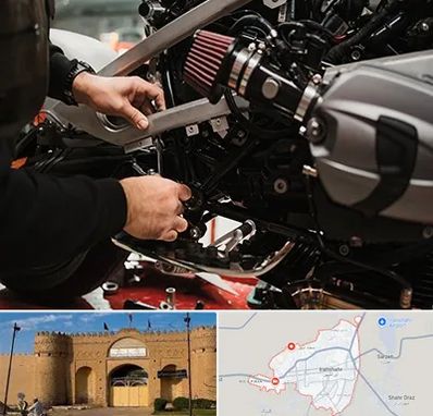 تعمیرگاه موتور سیکلت در ایرانشهر