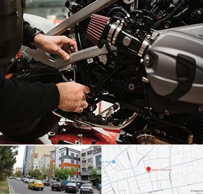 تعمیرگاه موتور سیکلت در هفده شهریور تبریز