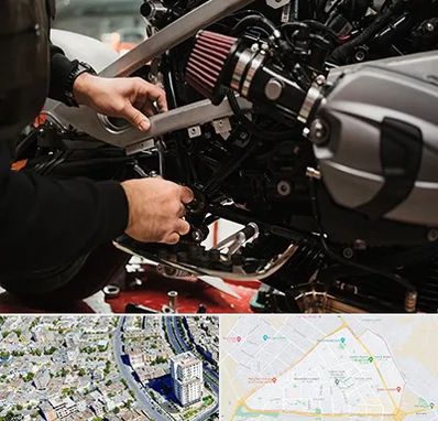 تعمیرگاه موتور سیکلت در قاسم آباد مشهد 