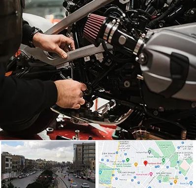 تعمیرگاه موتور سیکلت در بلوار فردوسی مشهد 