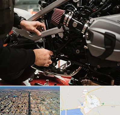 تعمیرگاه موتور سیکلت در بندر ماهشهر