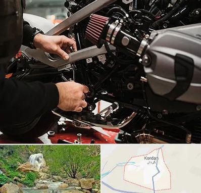 تعمیرگاه موتور سیکلت در کردان