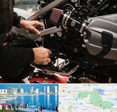 تعمیرگاه موتور سیکلت در چیتگر 