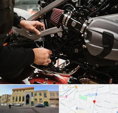 تعمیرگاه موتور سیکلت در زنبیل آباد قم